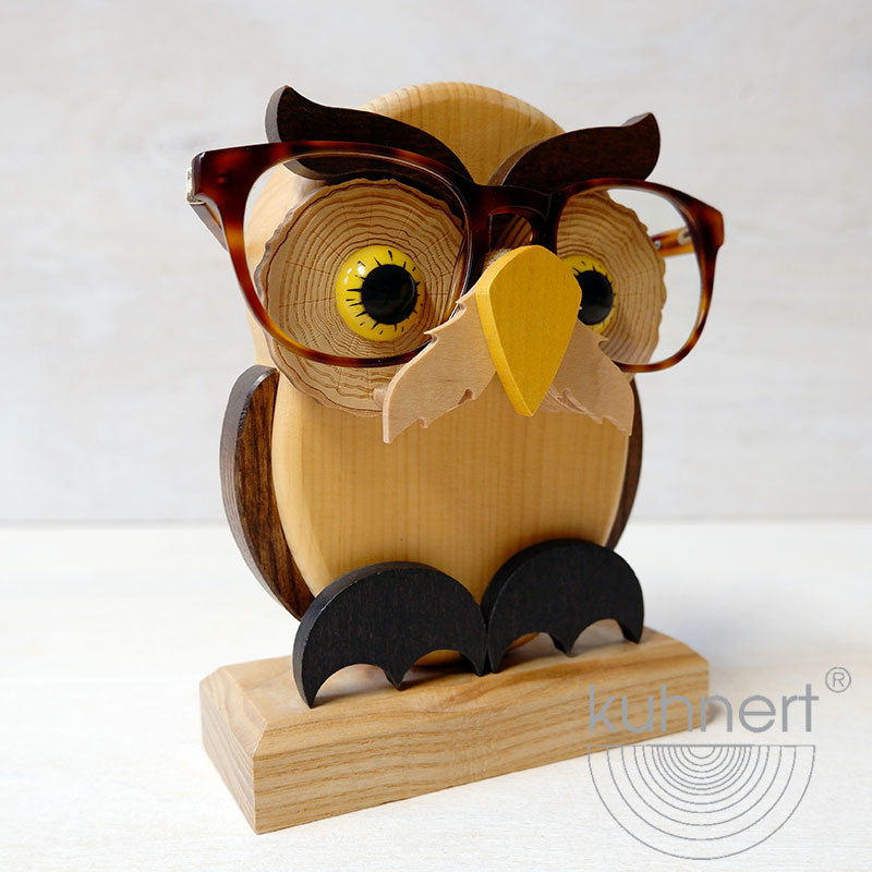 1pc Tier Brillenhalter Aus Holz, Cartoon Hund Brillenständer